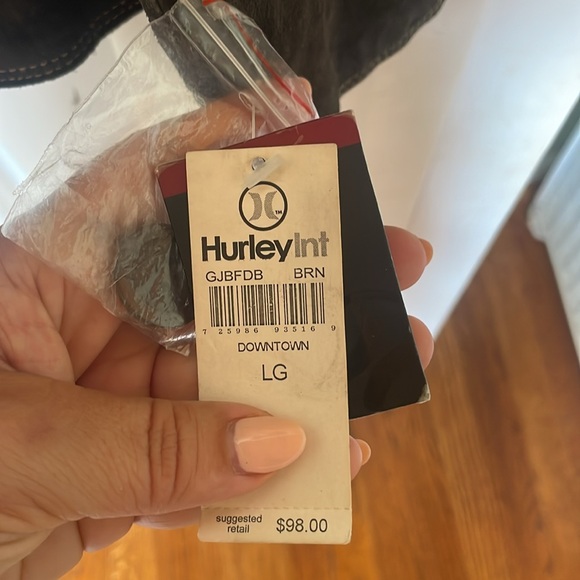 NWT Hurley Brown Suede Leather Jacket - Picture 8 of 15